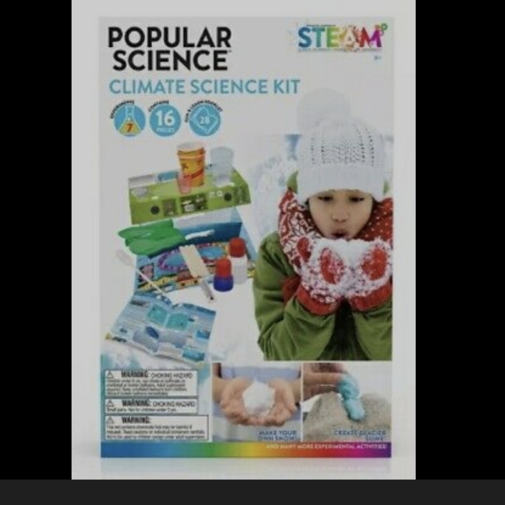 new CLIMATE SCIENCE KIT Homeschool Weather Experiments Summer STEAM activity